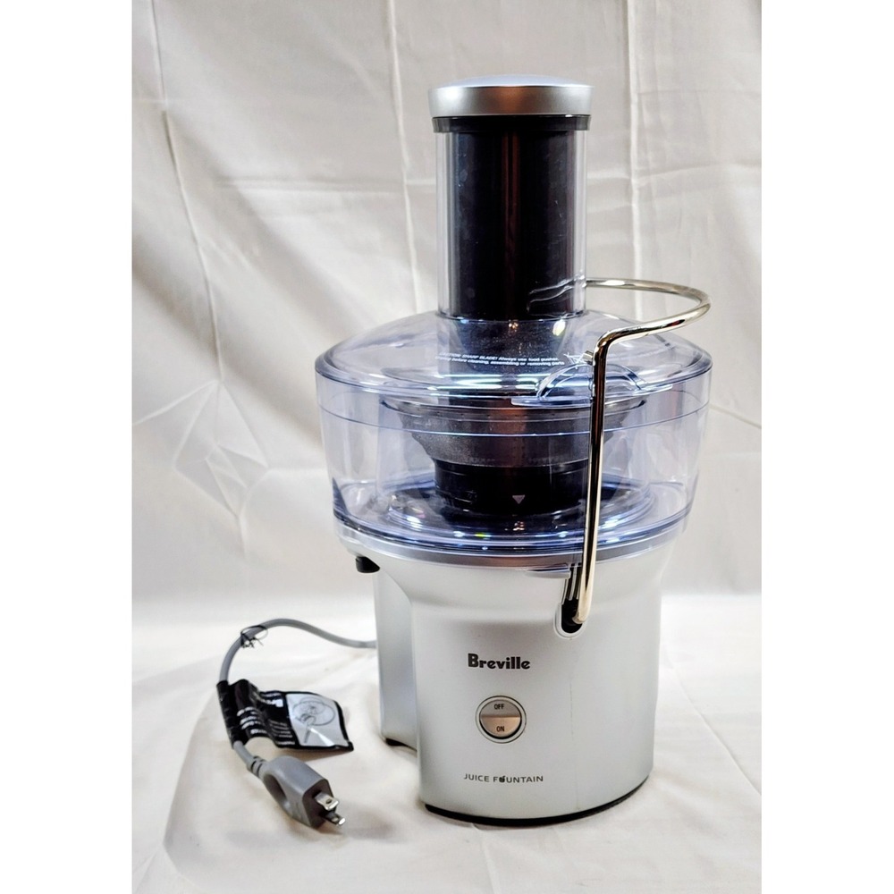 Nice TESTED Breville BJE200XL Juice Fountain Compact Electric Centrifugal Juicer